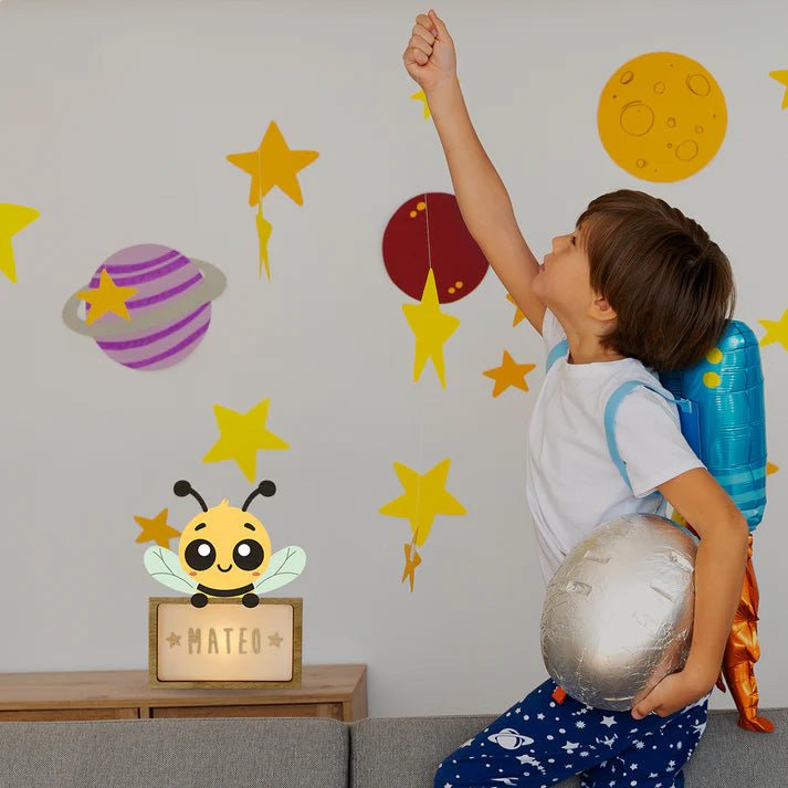 Lampara Infantil Personalizada Abeja - Nanetes